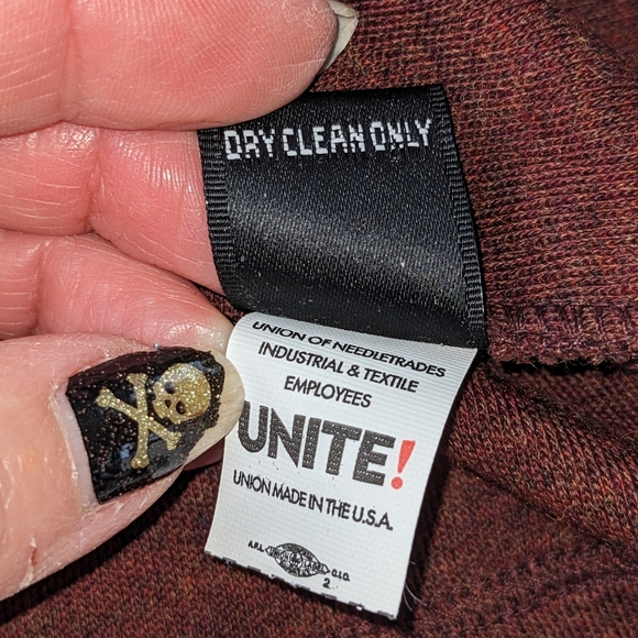 Ellen Tracy EUC Wool top 14 Large Autumn rust brown burnt orange - Picture 3 of 8